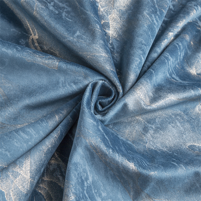W9038 cloud velvet Dutch Velvet Bronzing Velvet Curtain Fabric