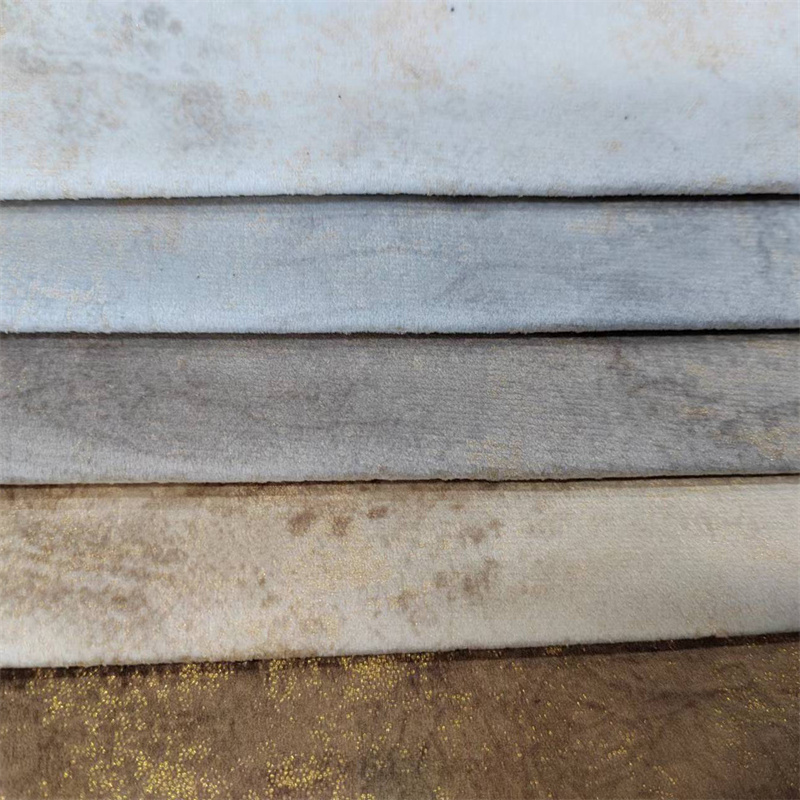 Dutch Velvet Printed Flannel Curtain Fabric